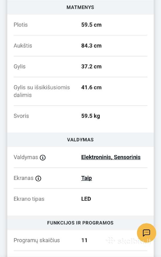 Skalbimo mašina Aeg 6000 - nuotraukos Nr. 5