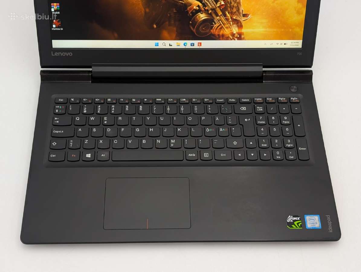 Lenovo Legion Y520 i5-6300hq 256gb+1tb Žaidimams - nuotraukos Nr. 4