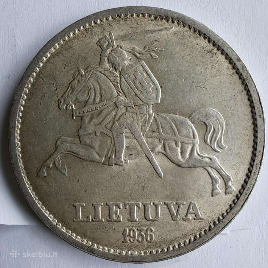 1936 Vytautas 10 litų - nuotraukos Nr. 2