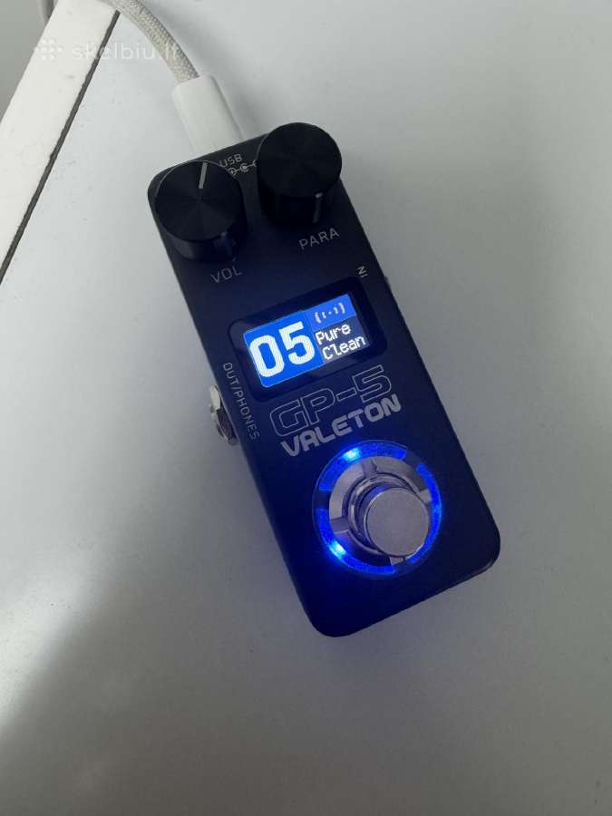 Valeton Gp-5 multi-effects gitaros pedalas - nuotraukos Nr. 5
