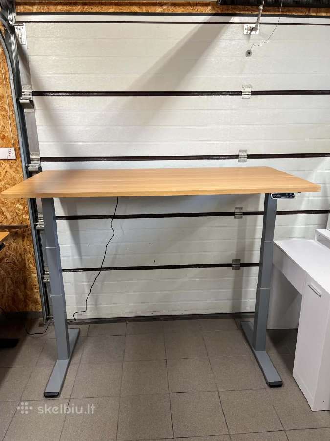 Reguliuojamo aukščio elektrinis stalas Flexispot - nuotraukos Nr. 6