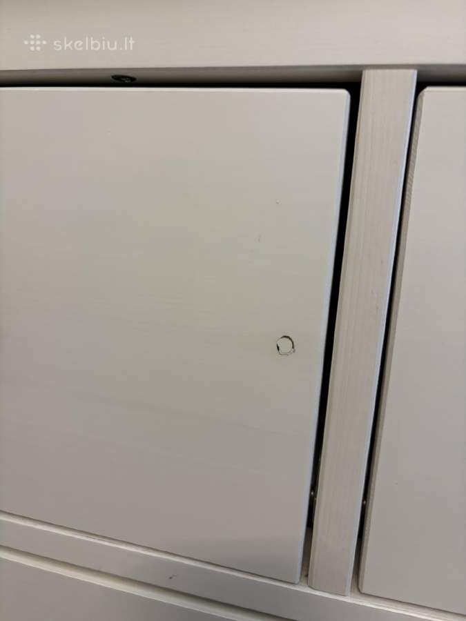 Ikea Hemnes komoda su 8 stalčiais, balta - nuotraukos Nr. 4