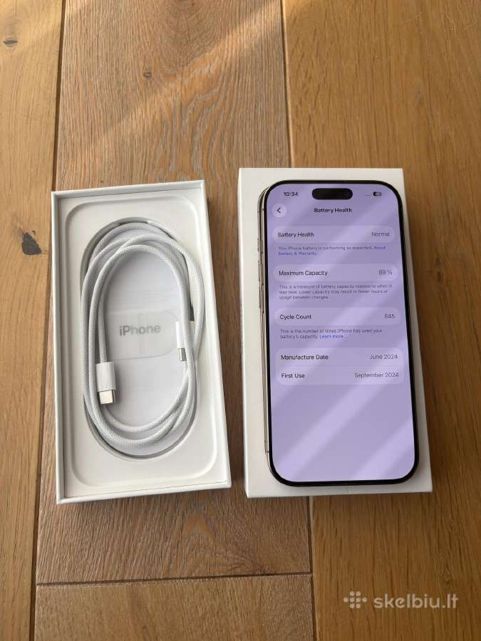 iPhone 16 Pro 256gb Desert Titanium - nuotraukos Nr. 3