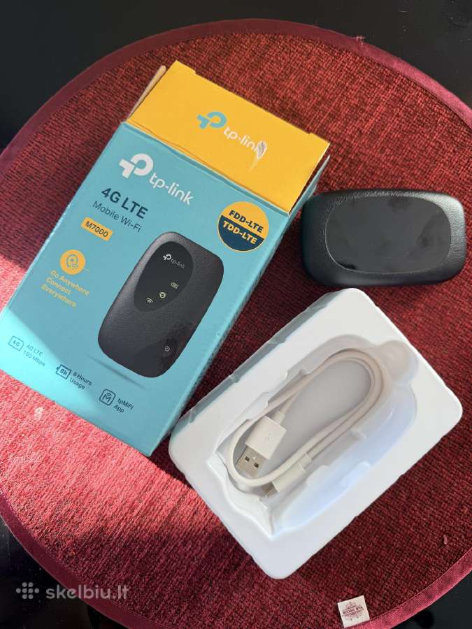 Tp-link M7000 4G Lte Wi-fi routeris - nuotraukos Nr. 2