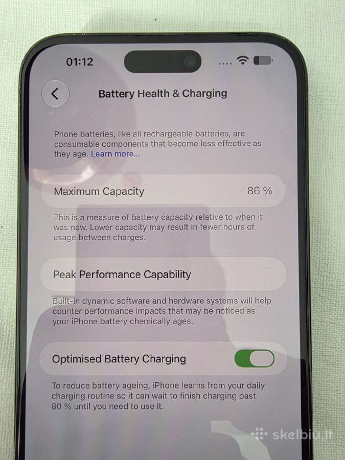 iPhone 14 Pro Max 128 black - nuotraukos Nr. 4