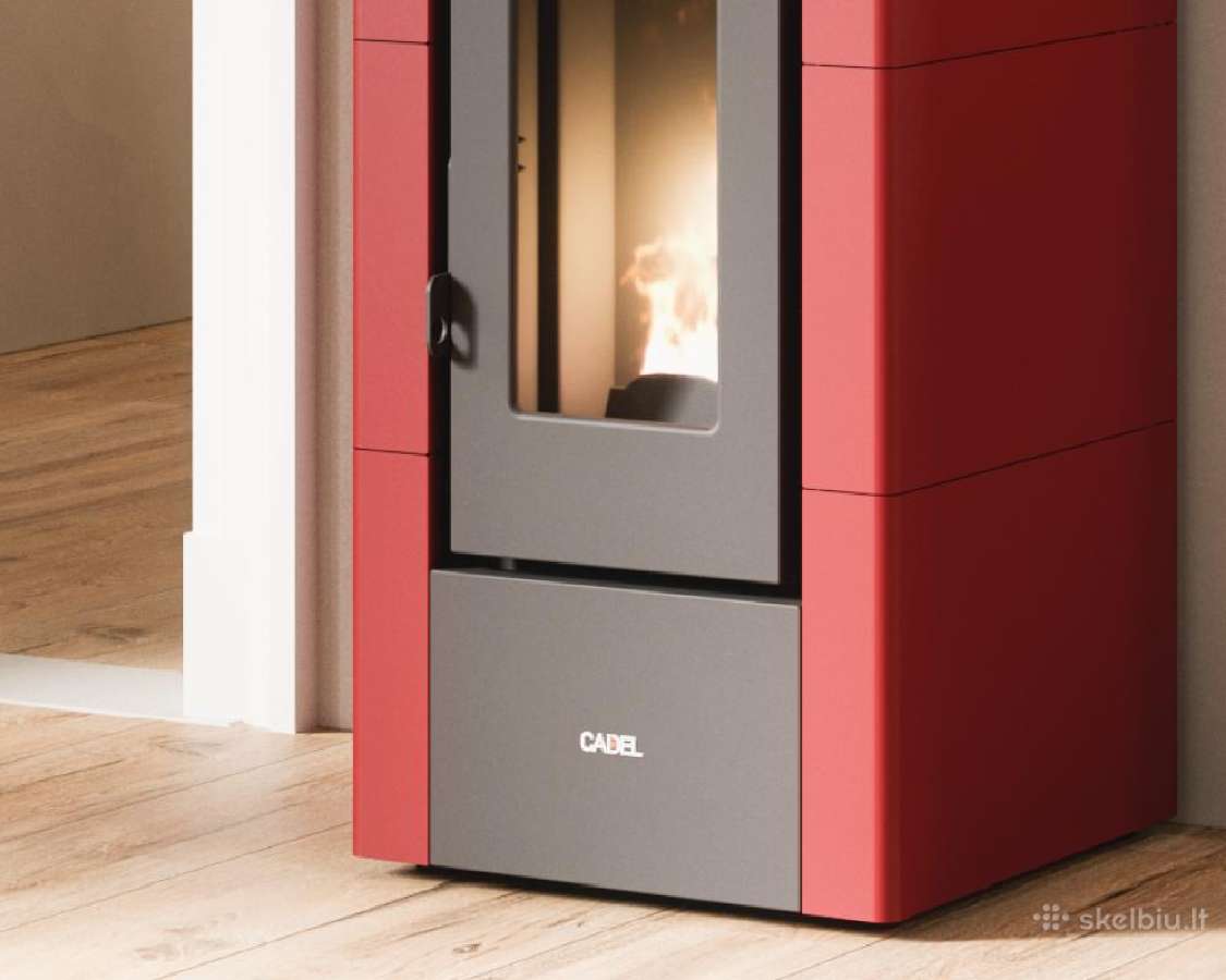 Granulinė krosnelė Cadel Cristal 6kw - nuotraukos Nr. 2