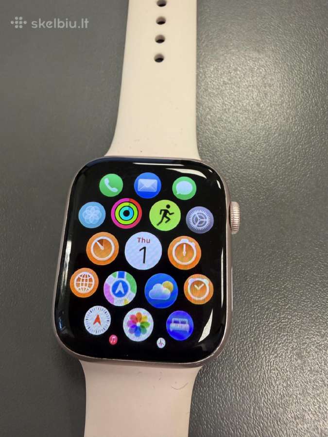 Apple Watch 9 GPS +cellular 45mm su garantija - nuotraukos Nr. 2