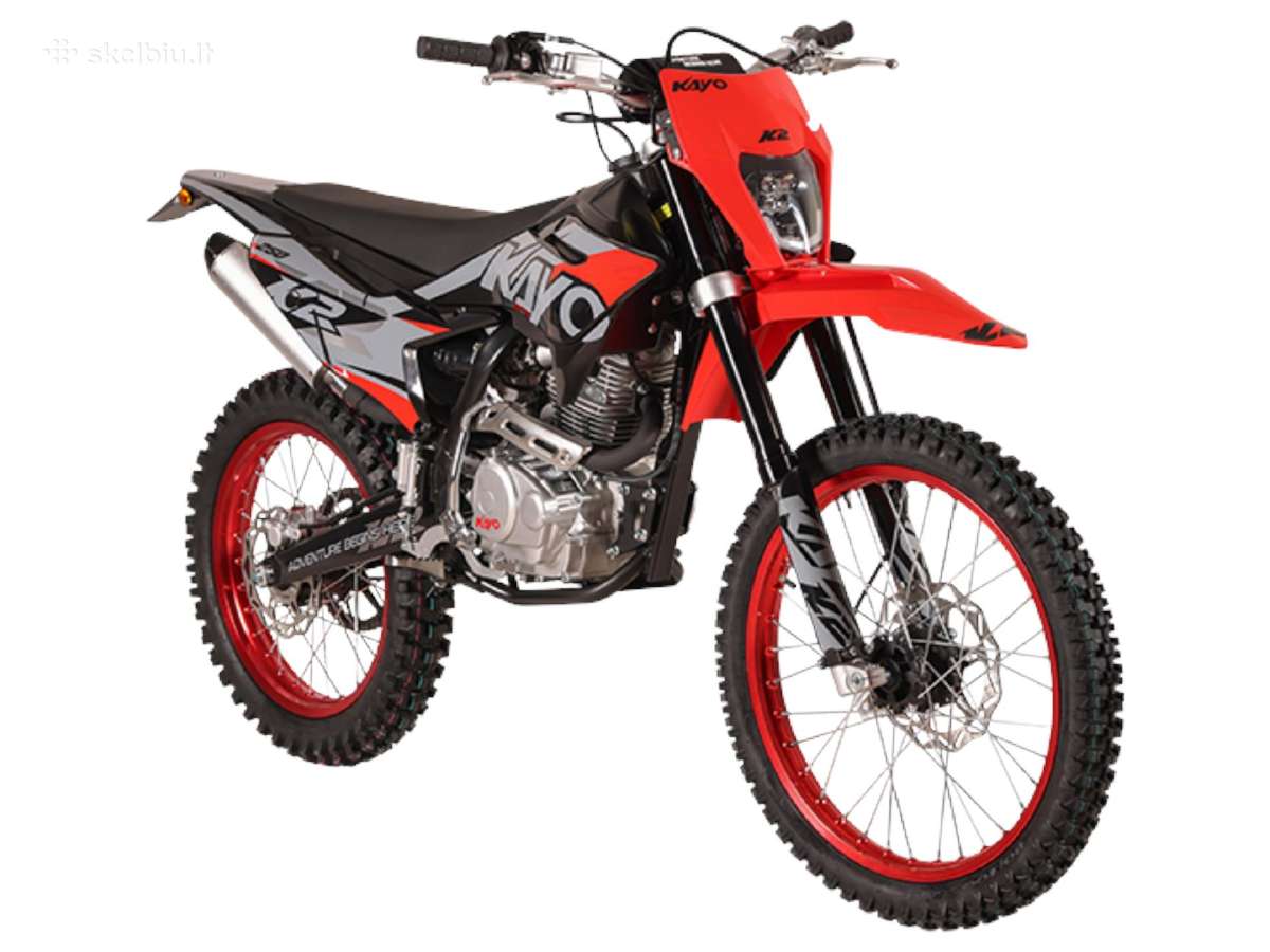 Kayo K2 enduro motociklas Akcija! - nuotraukos Nr. 3