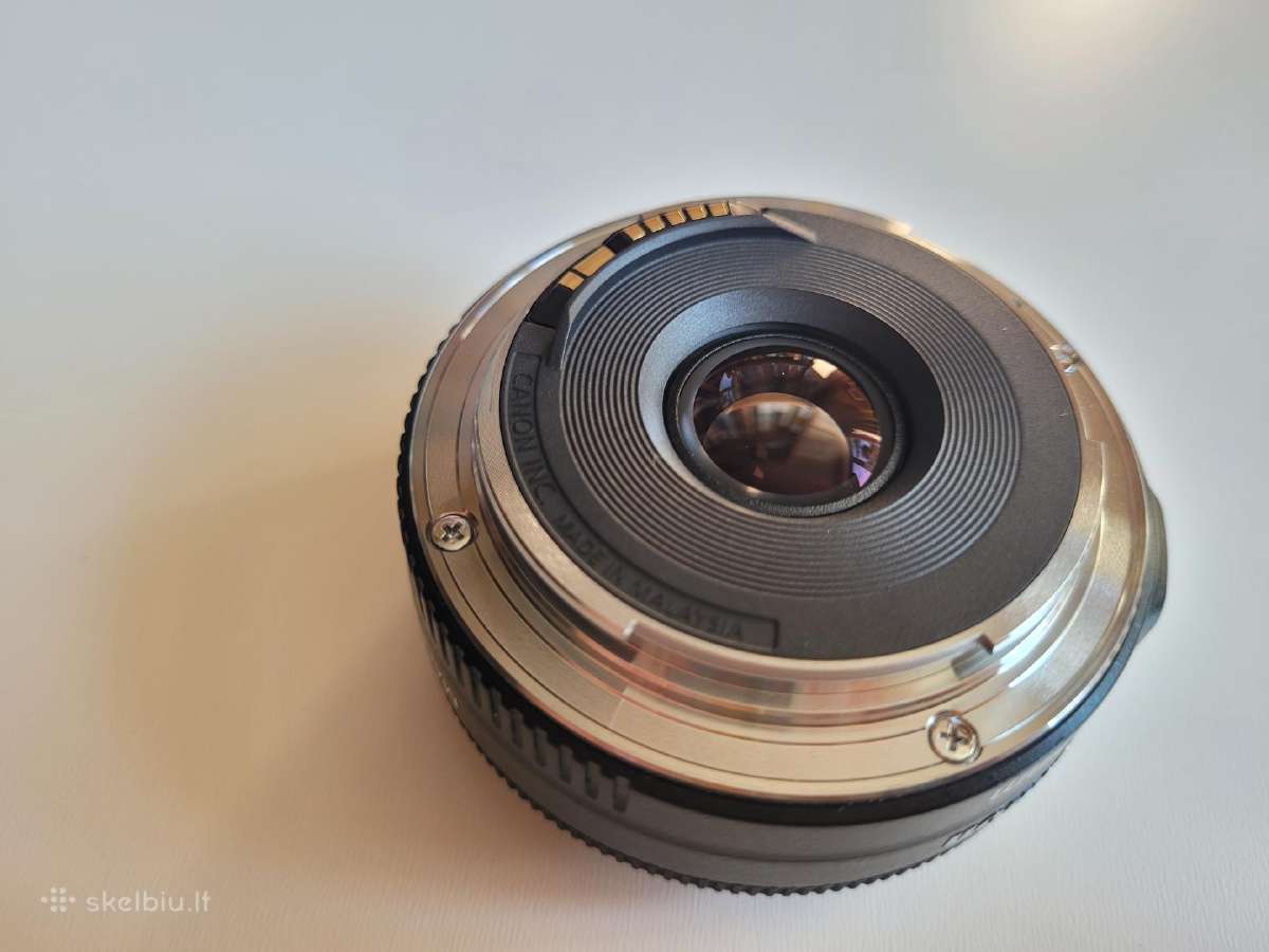Parduodu Canon 40mm f2,8 objektyvą - nuotraukos Nr. 7