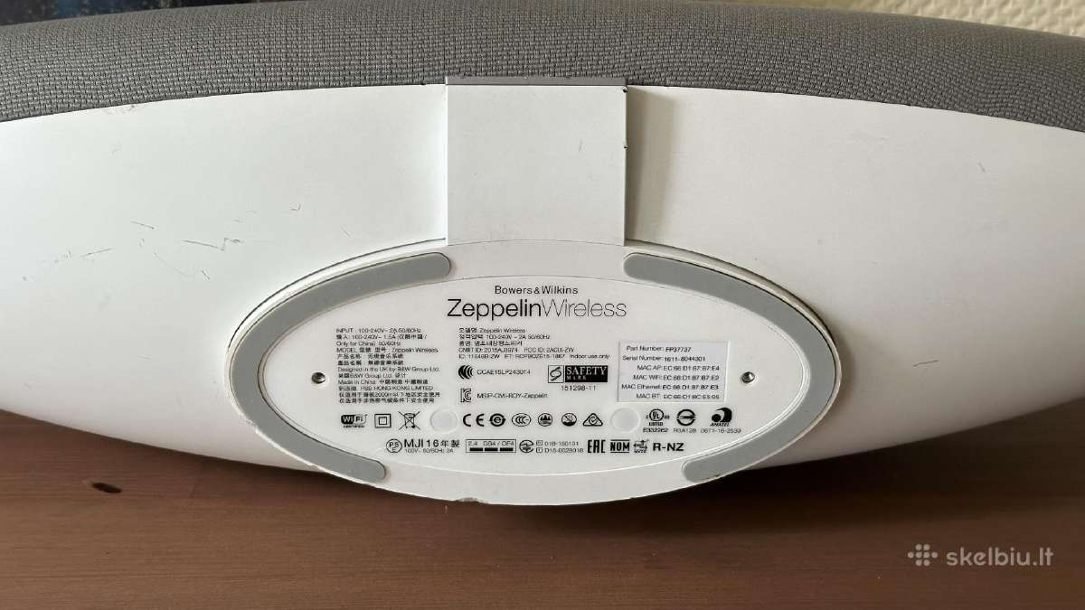 Bowers & wilkins zeppelin wireless - nuotraukos Nr. 4