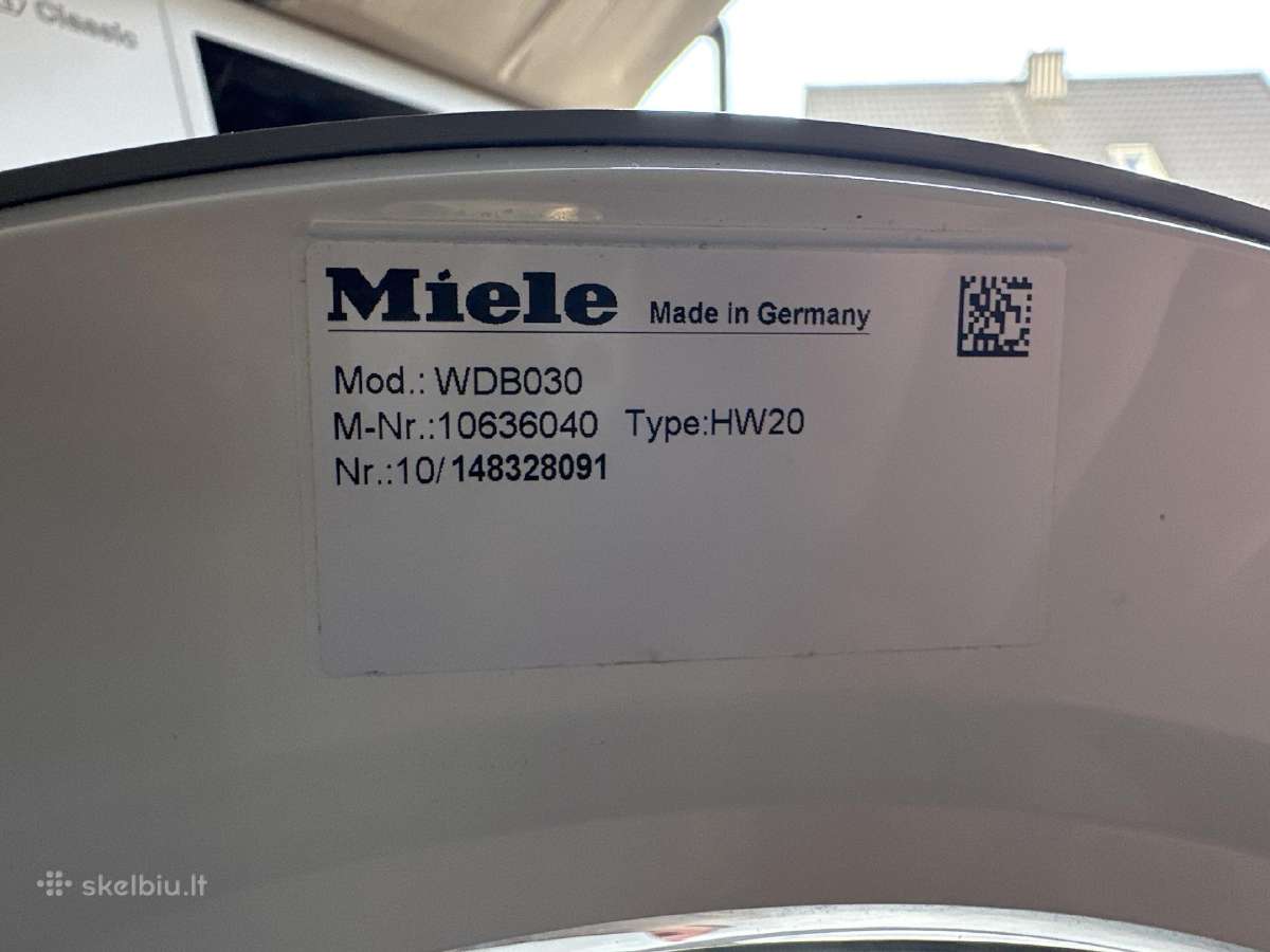Miele W1 Classic - nuotraukos Nr. 2