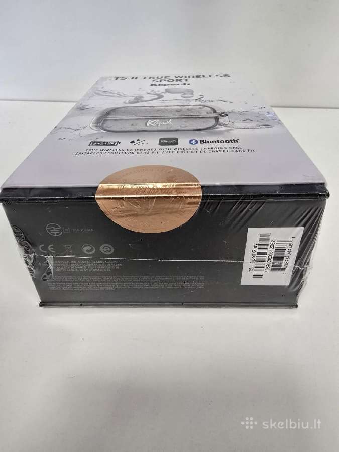 Klipsch T5 II True Wireless Sport belaidės ausinė - nuotraukos Nr. 3