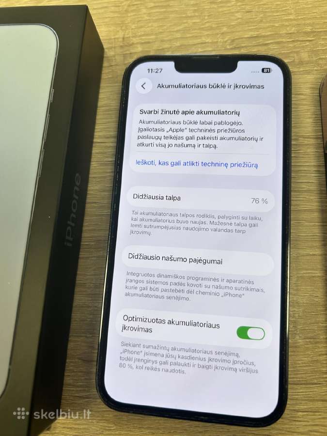 iPhone 13 Pro 128 GB - nuotraukos Nr. 6