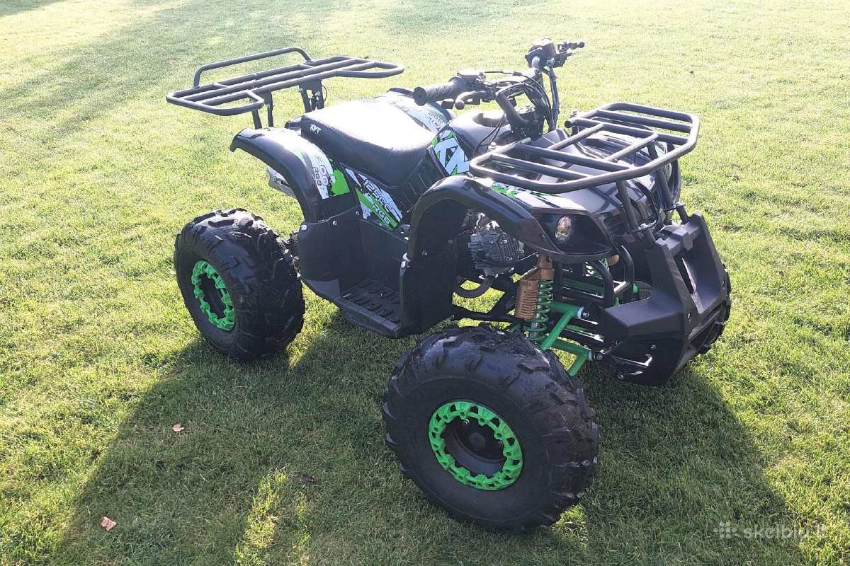 Vaikiškas keturratis Kmt Motors benzininis 125cc - nuotraukos Nr. 3