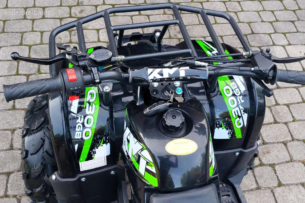 Vaikiškas keturratis Kmt Motors benzininis 125cc - nuotraukos Nr. 7