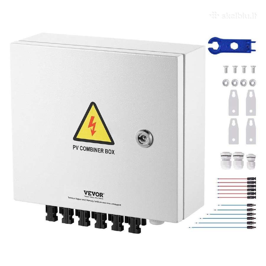Pv sujungimo dėž. (6 grandinių), saulės elektrinei - nuotraukos Nr. 6