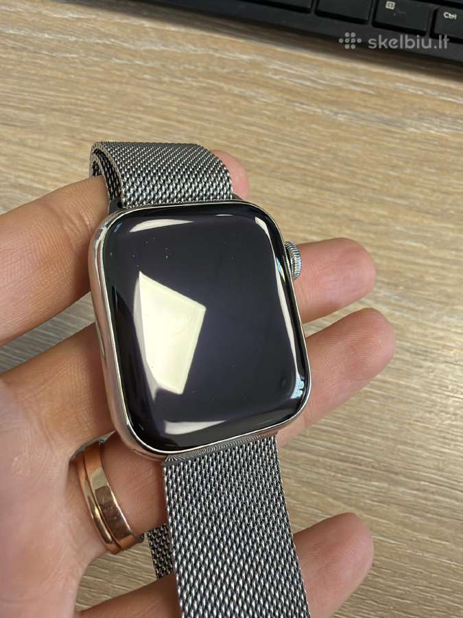 Apple Watch 9 Stainless Steel - nuotraukos Nr. 2