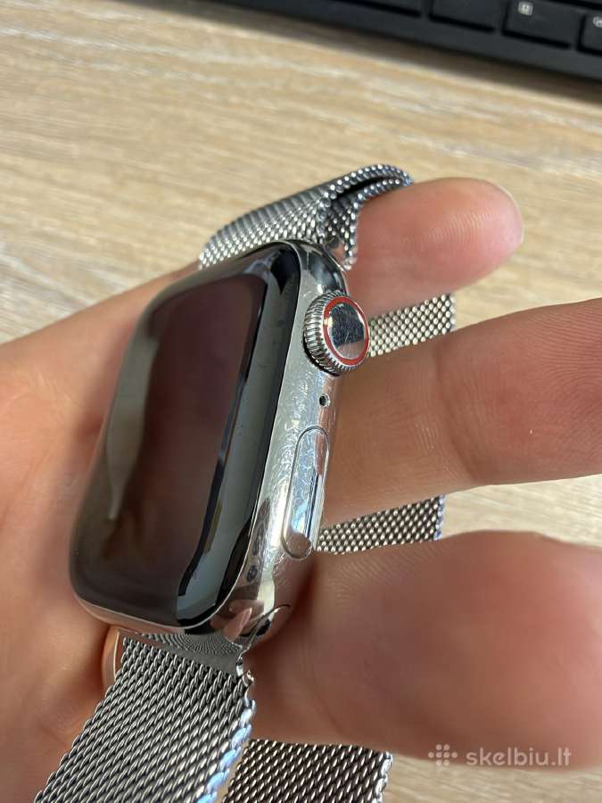 Apple Watch 9 Stainless Steel - nuotraukos Nr. 3