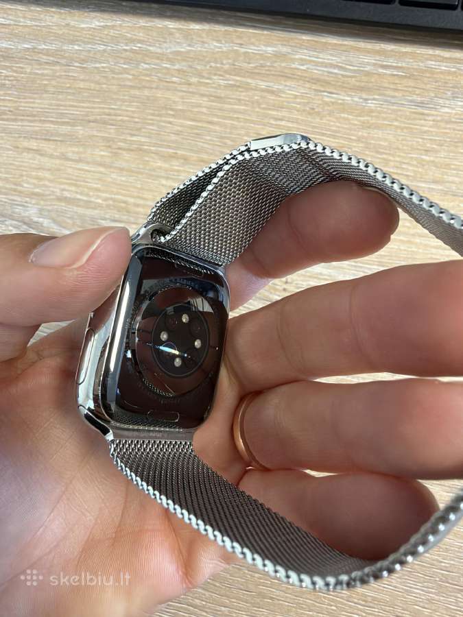 Apple Watch 9 Stainless Steel - nuotraukos Nr. 5