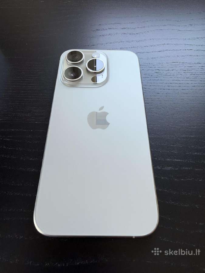 iPhone 15 Pro 128gb natural titanium - nuotraukos Nr. 3