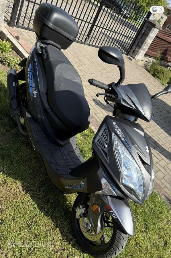 Barton Falcon 125 2021 m. – tik 345 km! Kaip nauja - nuotraukos Nr. 2