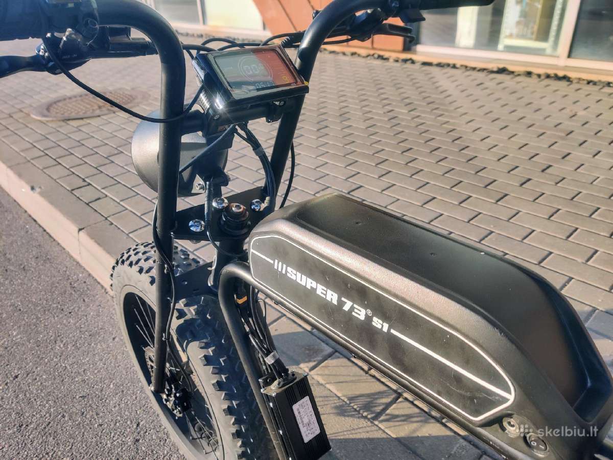 Super73 elektrinis dviratis 45kmh moped 48v 14.5ah - nuotraukos Nr. 5