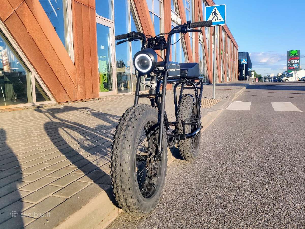 Super73 elektrinis dviratis 45kmh moped 48v 14.5ah - nuotraukos Nr. 6