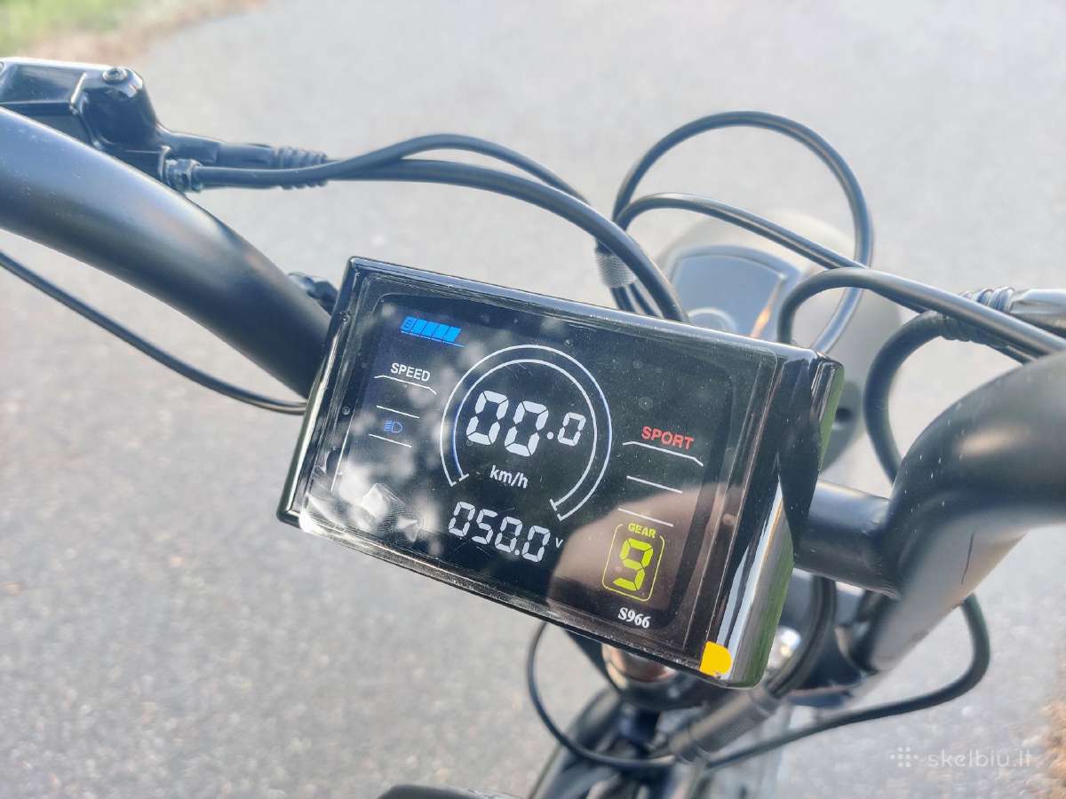 Super73 elektrinis dviratis 45kmh moped 48v 14.5ah - nuotraukos Nr. 8