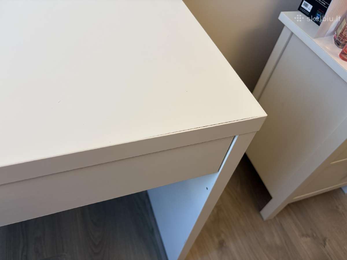 Parduodamas Ikea Micke rašomasis stalas, baltos sp - nuotraukos Nr. 2