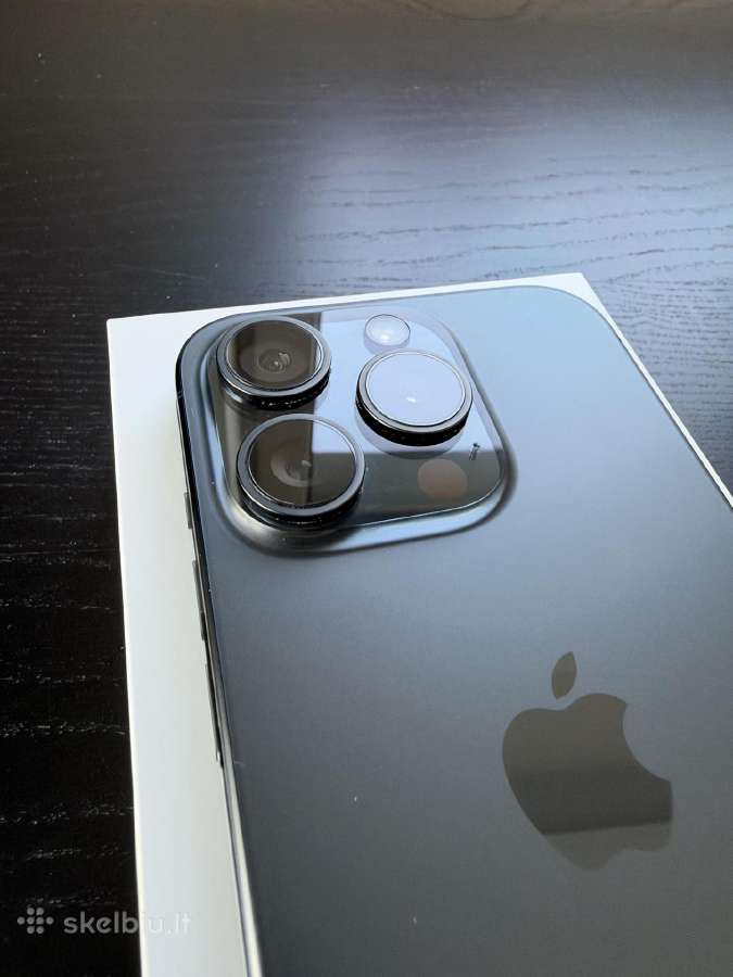 iPhone 15 pro 128 GB, Black titanium - nuotraukos Nr. 7