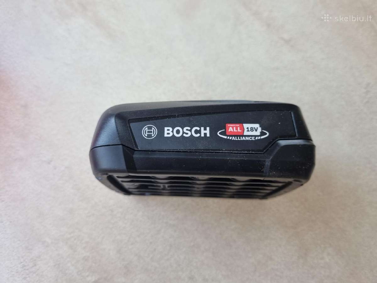 Parduodu Bosch 3.0ah, 18v baterija. - nuotraukos Nr. 2