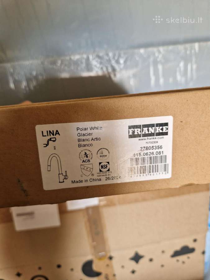 Naujas virtuvės maišytuvas Franke Lina - nuotraukos Nr. 2