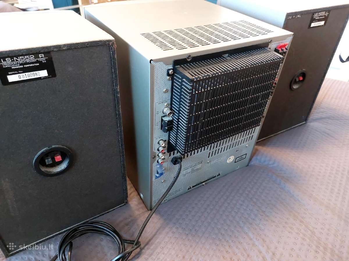 Muzikinis centras Kenwood XD-552 - nuotraukos Nr. 7