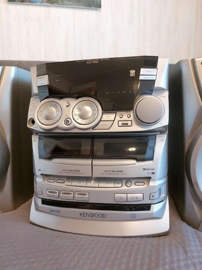 Muzikinis centras Kenwood XD-552 - nuotraukos Nr. 3