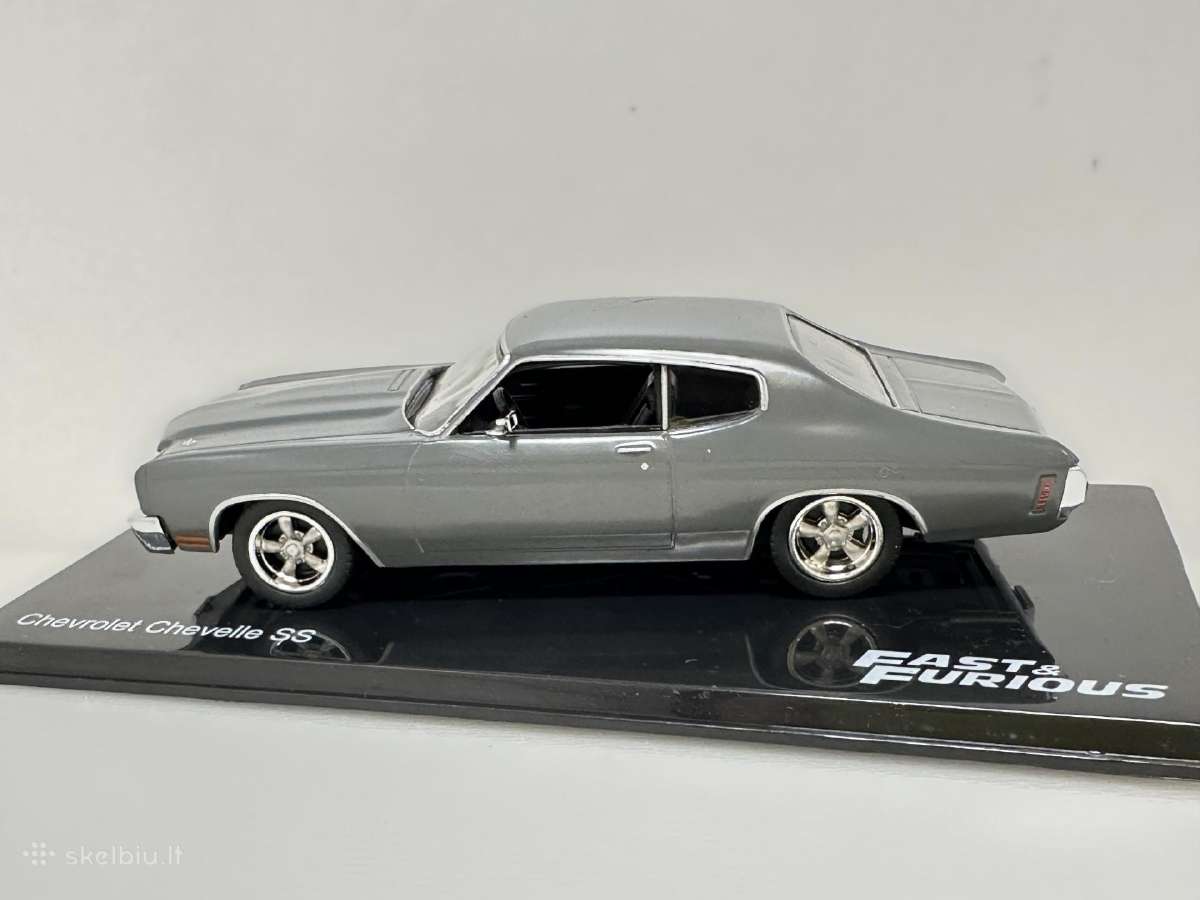 Chevrolet Chevelle Ss 1970 Dominic Toretto 1:43 - nuotraukos Nr. 3