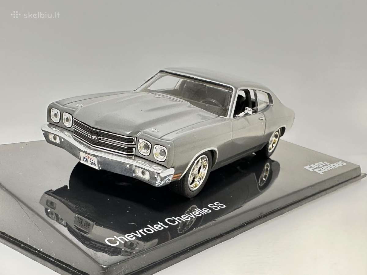 Chevrolet Chevelle Ss 1970 Dominic Toretto 1:43 - nuotraukos Nr. 4