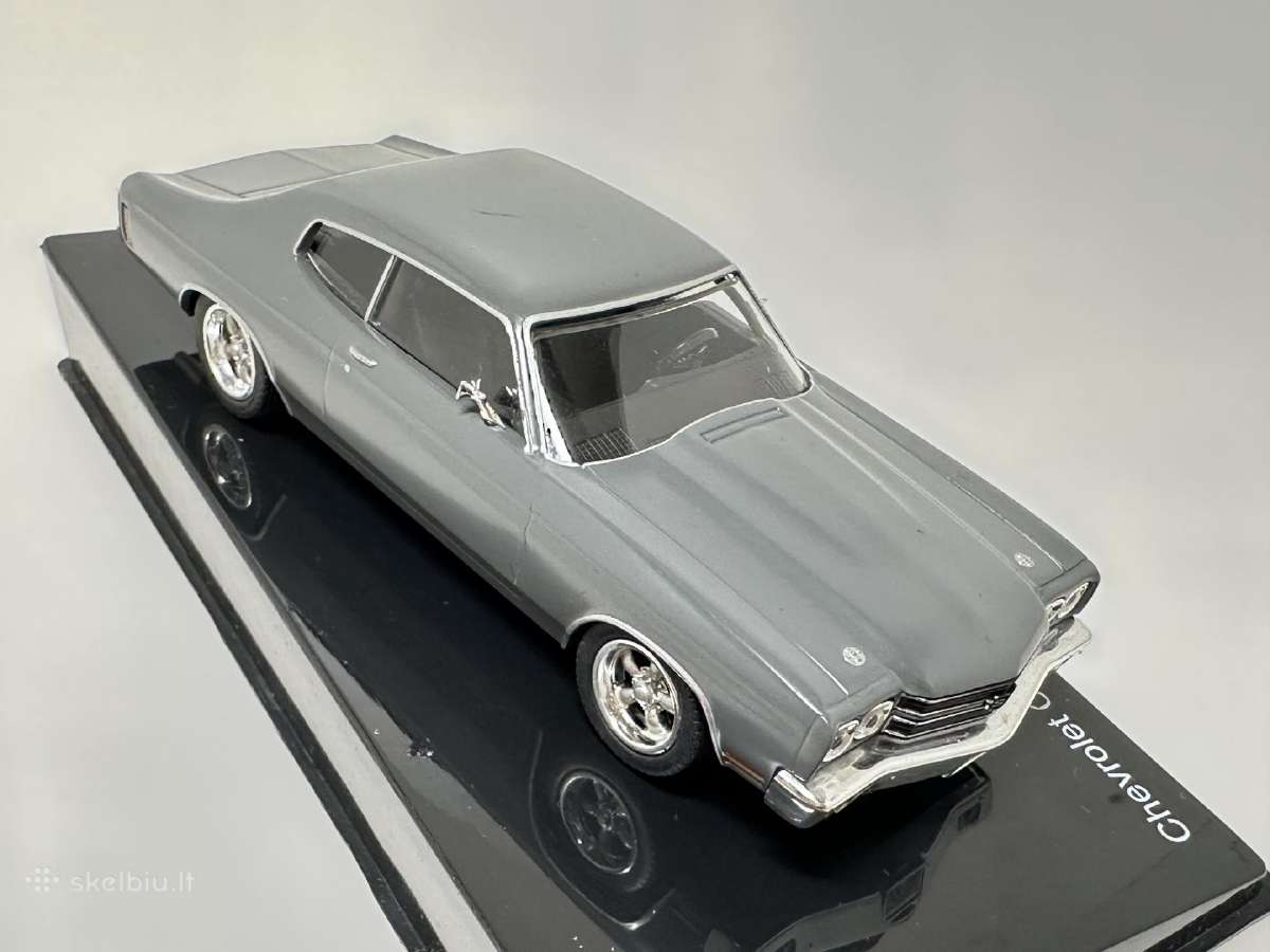 Chevrolet Chevelle Ss 1970 Dominic Toretto 1:43 - nuotraukos Nr. 6