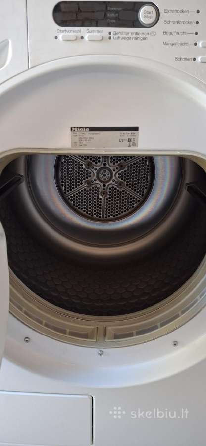 Džiovinimo mašina "Miele" T 7744 C - nuotraukos Nr. 2