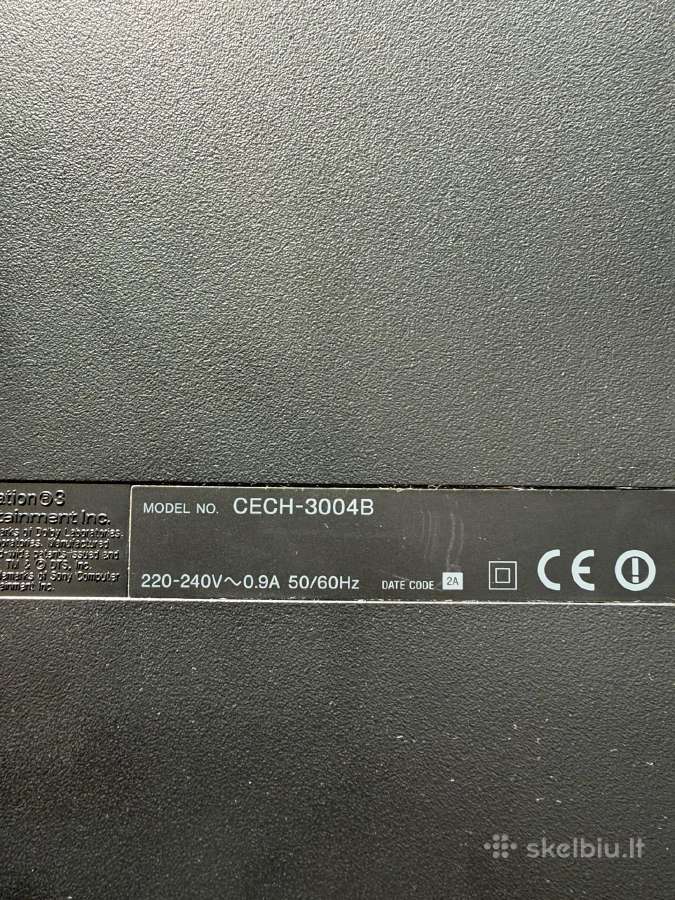 PS3 Slim 320 GB PS3 - nuotraukos Nr. 5