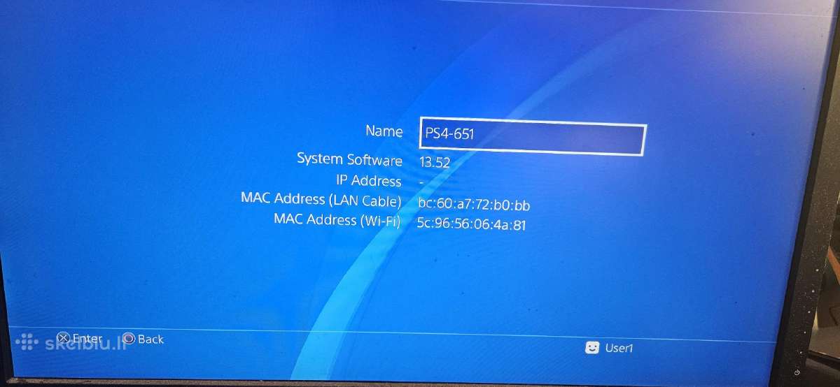 Ps4 slim 500gb - nuotraukos Nr. 2