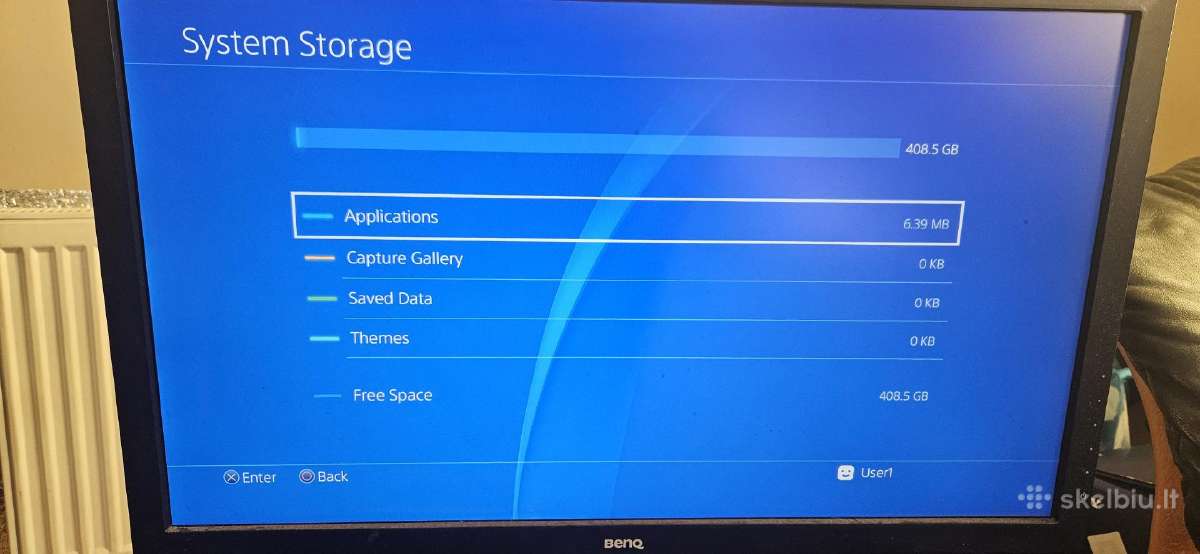 Ps4 slim 500gb - nuotraukos Nr. 3