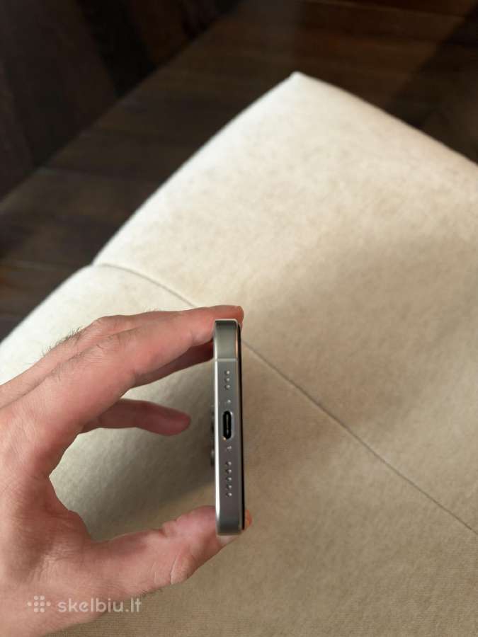 iPhone 16 pro 128 GB naudotas - nuotraukos Nr. 3