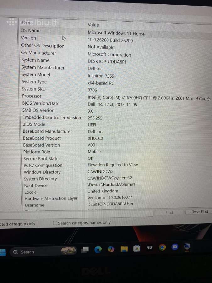 Dell Inspiron 7559 - nuotraukos Nr. 5