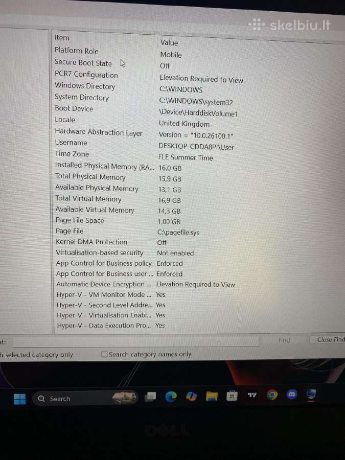 Dell Inspiron 7559 - nuotraukos Nr. 6