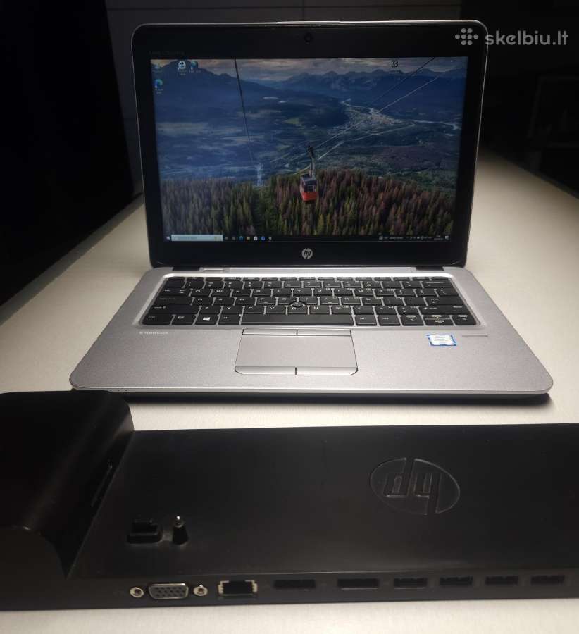 Hp Elitebook 820 G3 16gb RAM 512gb SSD + Docking - nuotraukos Nr. 5