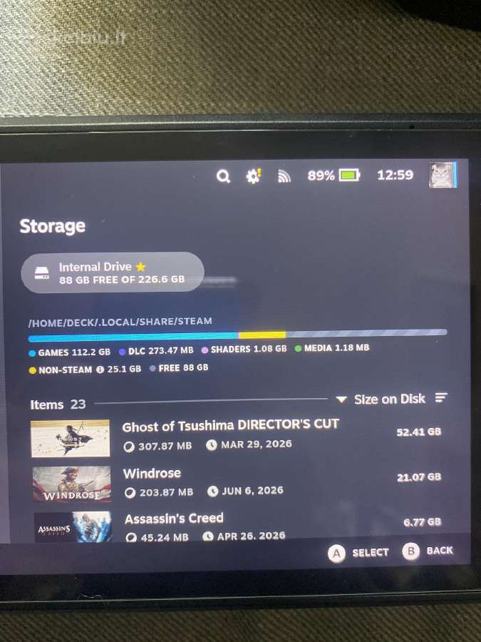Steamdeck LCD 256gb - nuotraukos Nr. 3