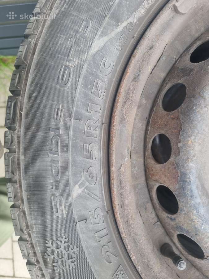Ford tranzito custom ratai su kalpokais - nuotraukos Nr. 6