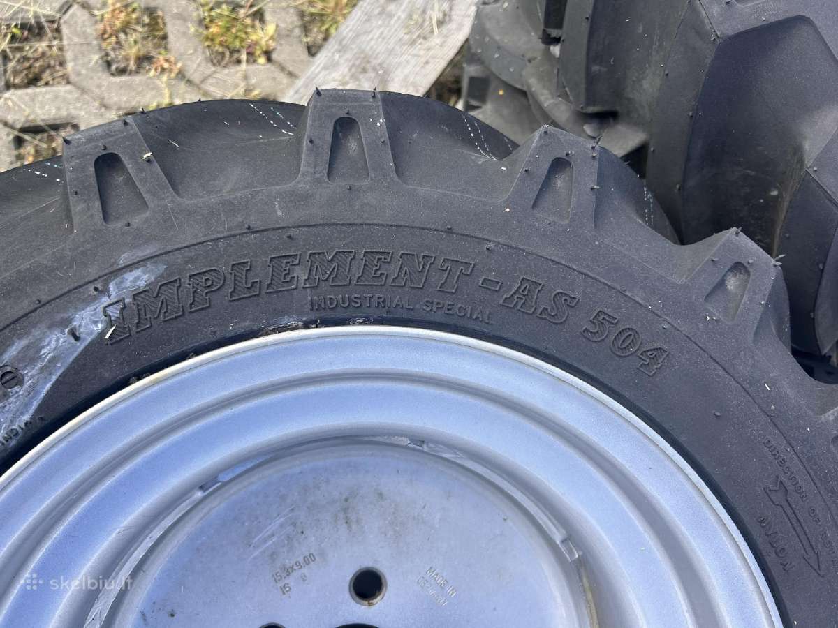 Weidemann 1260 Lp šarnyrinio krautuvo ratai - nuotraukos Nr. 3