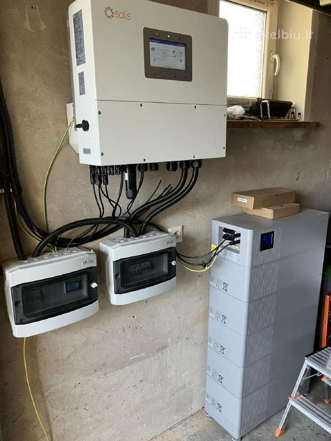 Saulės elektrinių komplektai su montavimu - nuotraukos Nr. 6