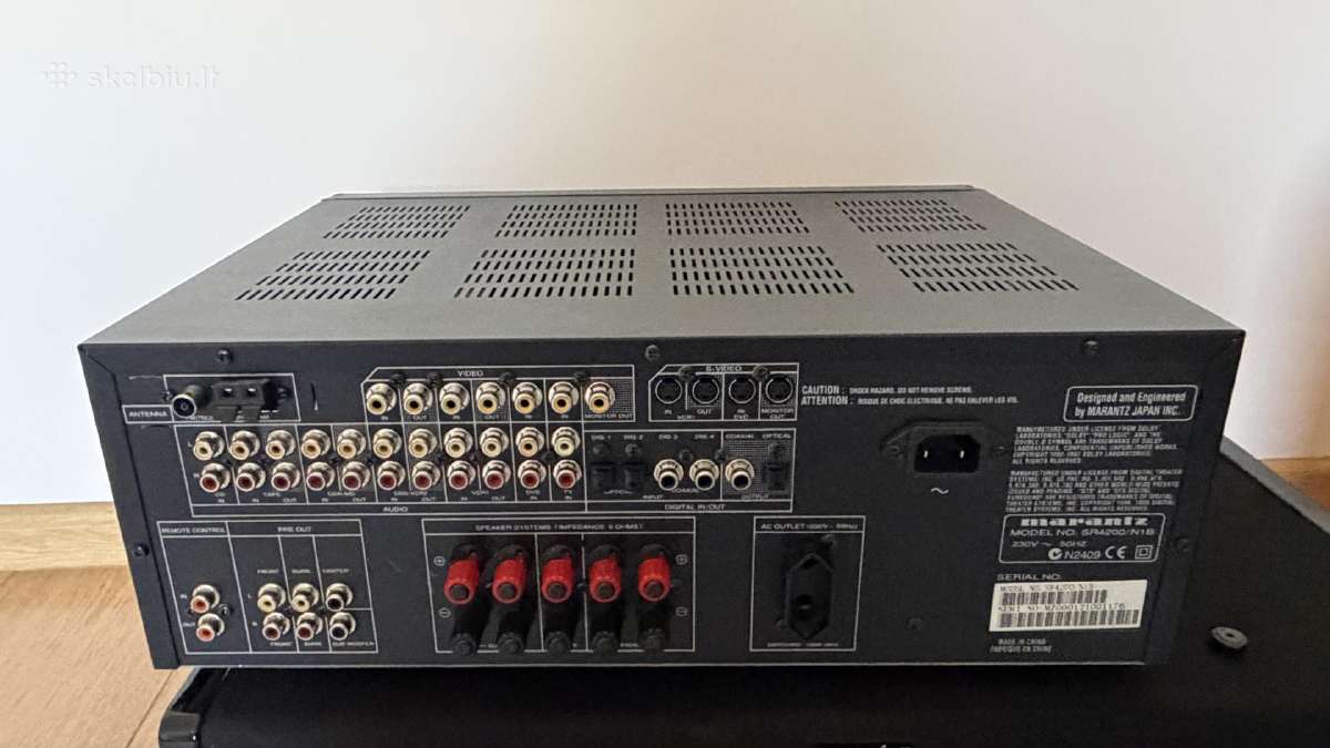 Marantz Sr4200;technics Su-a700mk2:harman/kardon - nuotraukos Nr. 7